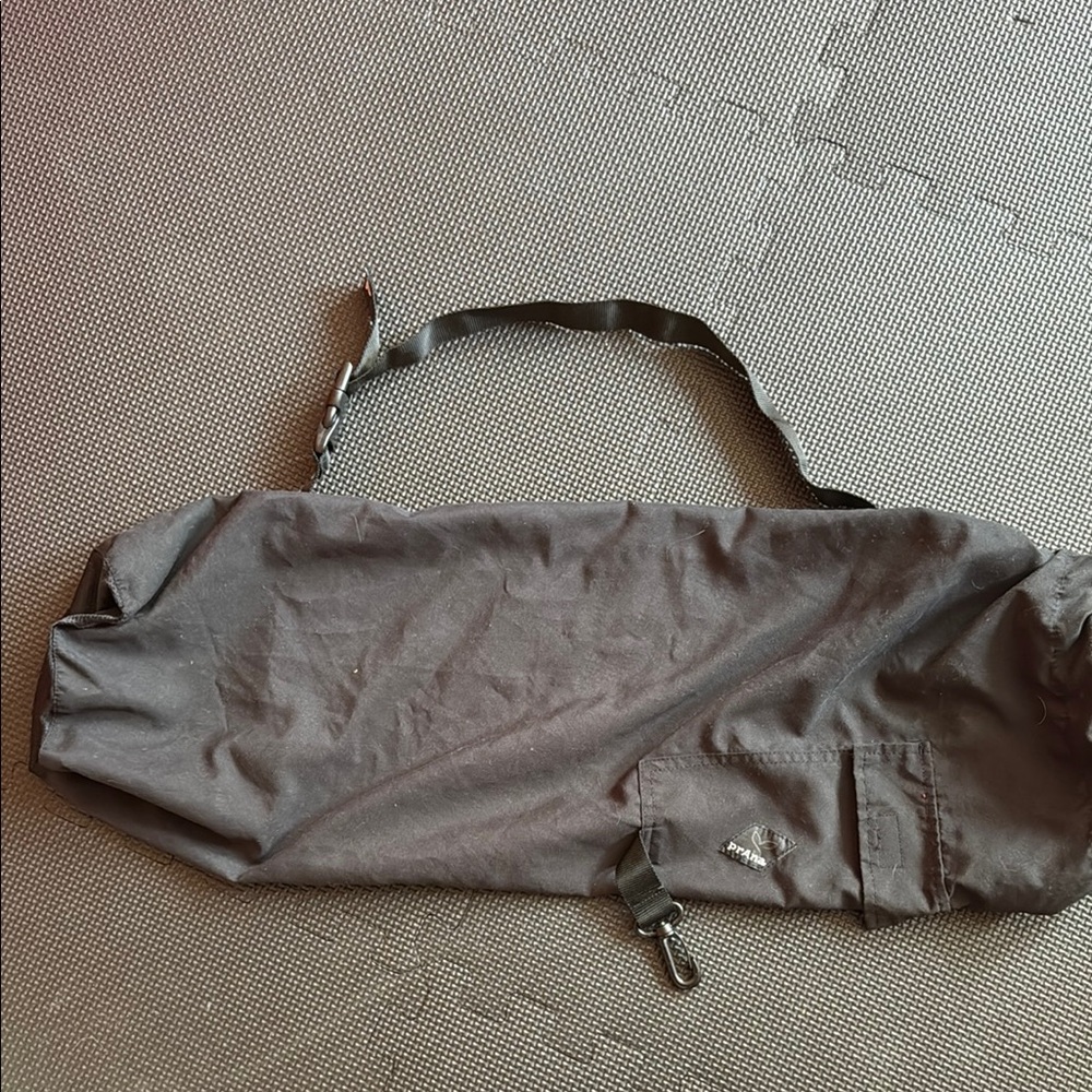 Black Nylon Shoulder Bag